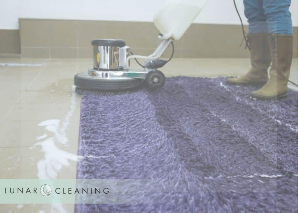 Explore best practices for professional commercial carpet cleaning, covering methods, products, and the importance of maintaining a clean workspace.